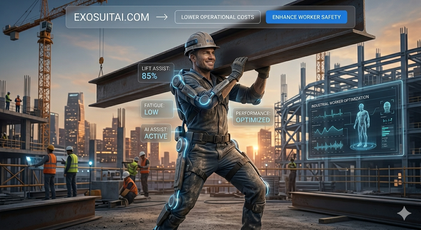 Exosuit AI Industrial Hardware Interface